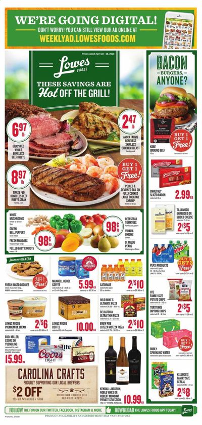 Lowes Foods Weekly Ad & Flyer April 22 to 28