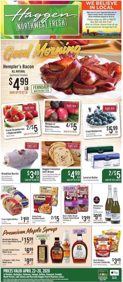 Haggen Weekly Ad & Flyer April 22 to 28