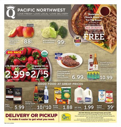 QFC Weekly Ad & Flyer April 22 to 28