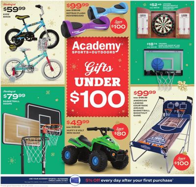 Academy Sports + Outdoors Weekly Ad Flyer Specials December 19 to December 24, 2022