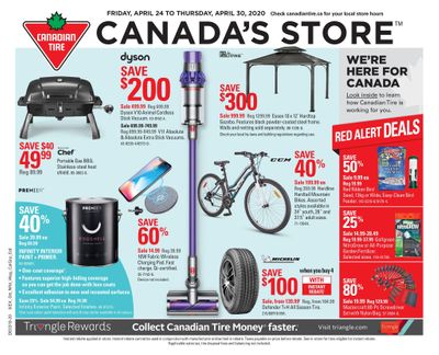 Canadian Tire (West) Flyer April 24 to 30