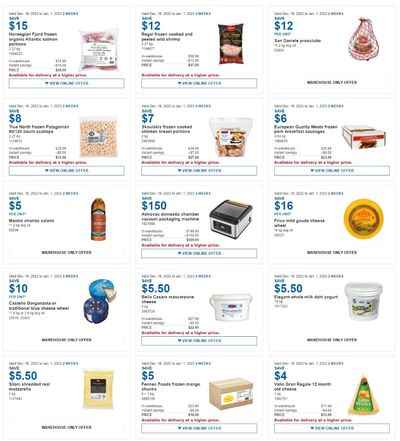 Costco Canada Business Centre Instant Savings Coupons / Flyer, until January 1