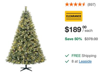 The Home Depot Canada Clearance Sale: Save 50% off Christmas Trees + More