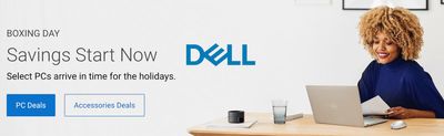 DELL Canada Boxing Day / Boxing Week Sale Deals Discounts 2022/2023