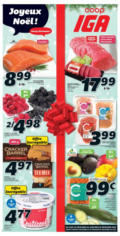 IGA (QC) Flyer December 22 to 28