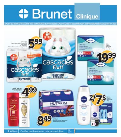 Brunet Clinique Flyer December 22 to January 4
