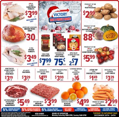 Victory Meat Market Flyer December 20 to 24