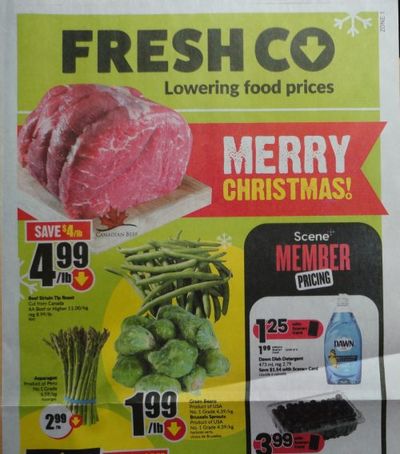 Ontario Flyer Sneak Peeks December 22nd – 28th: No Frills, Freshco, and Metro