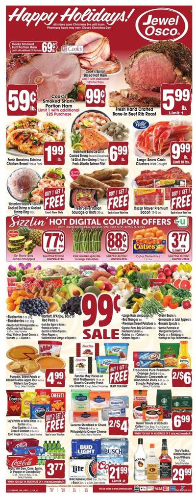 Jewel Osco (IA) Weekly Ad Flyer Specials December 21 to December 24, 2022