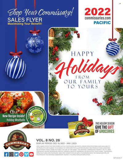 Commissary Weekly Ad Flyer Specials December 19 to January 1, 2023