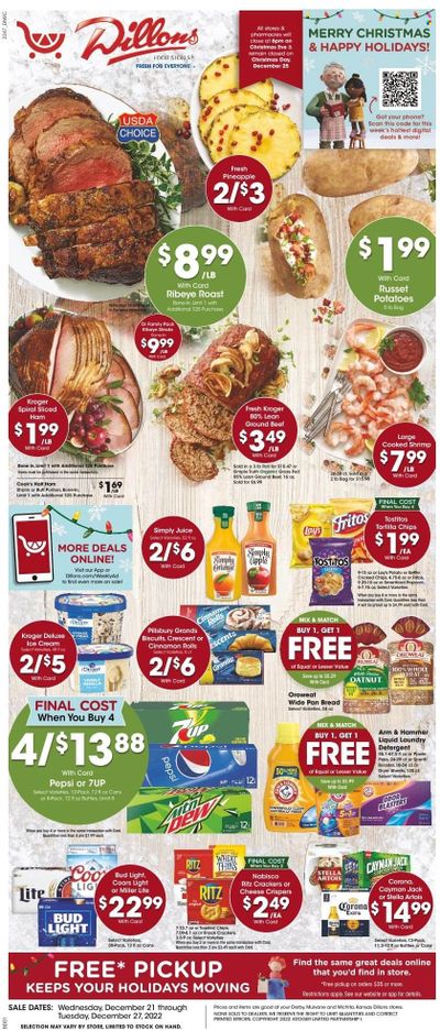 Dillons (KS) Weekly Ad Flyer Specials December 21 to December 27, 2022