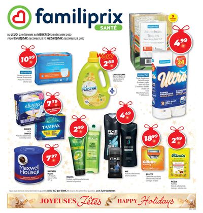 Familiprix Sante Flyer December 22 to 28