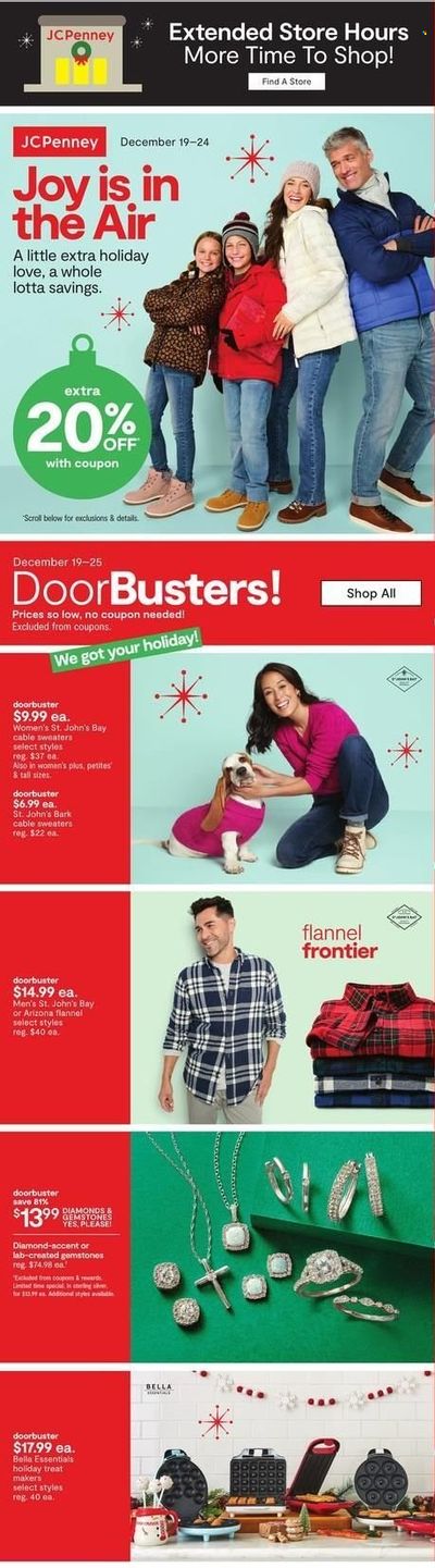 JCPenney Weekly Ad Flyer Specials December 19 to December 24, 2022