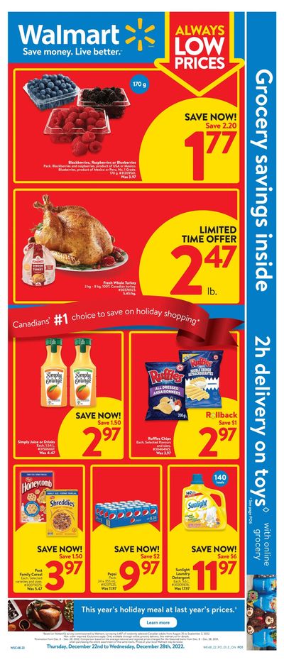 Walmart (ON) Flyer December 22 to 28
