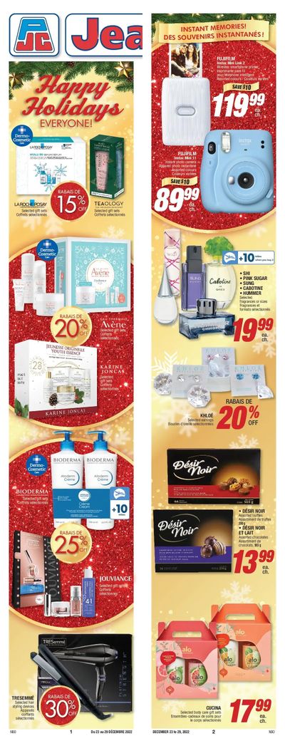 Jean Coutu (NB) Flyer December 23 to 29