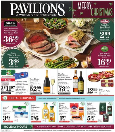Pavilions (CA) Weekly Ad Flyer Specials December 21 to December 27, 2022