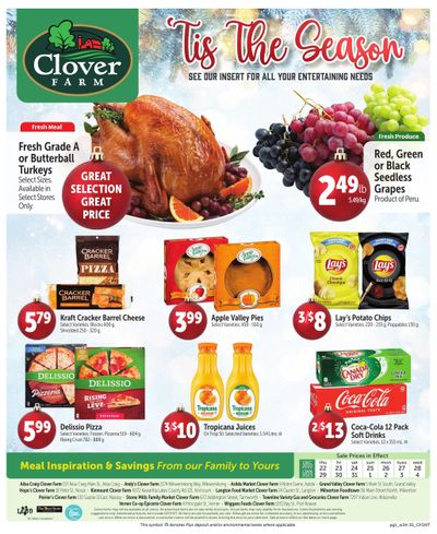 Clover Farm (ON) Flyer December 22 to January 4