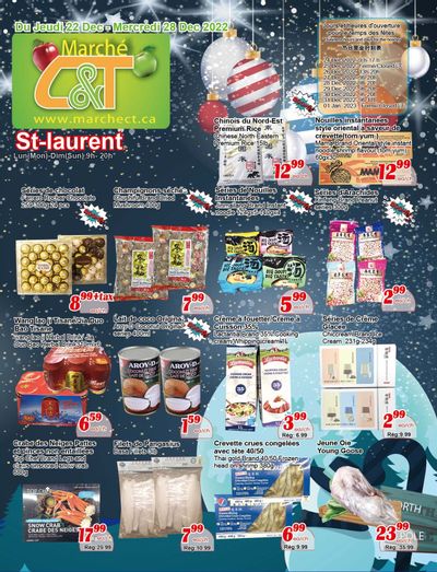 Marche C&T (St. Laurent) Flyer December 22 to 28