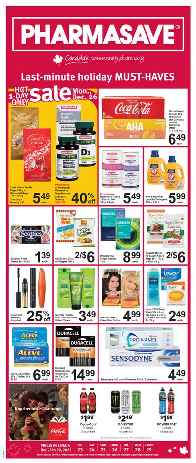 Pharmasave (West) Flyer December 23 to 29