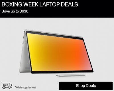 HP Canada Boxing Week Sale: Save Up to 60% OFF Many Items
