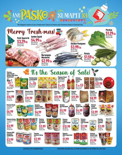 Seafood City Supermarket (ON) Flyer December 22 to 28