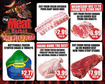M.R. Meat Market Flyer December 22 to 29