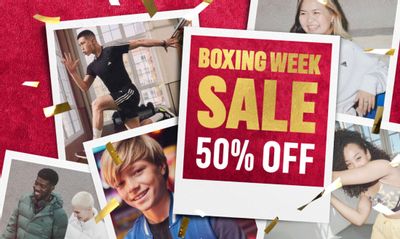 Adidas Canada Boxing Day & Boxing Week Sale Deals 2022: 50% off
