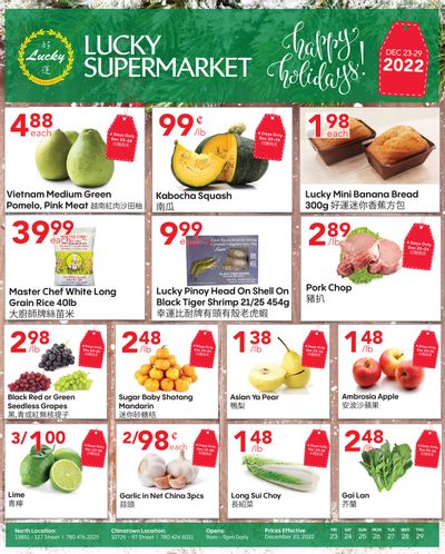 Lucky Supermarket (Edmonton) Flyer December 23 to 29