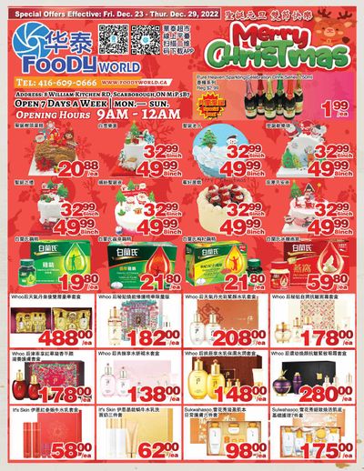 Foody World Flyer December 23 to 29