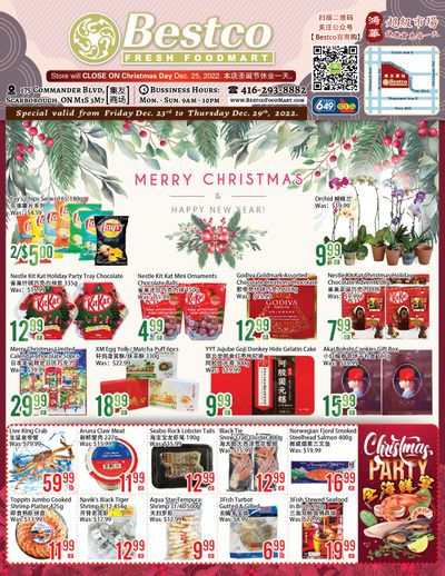 BestCo Food Mart (Scarborough) Flyer December 23 to 29
