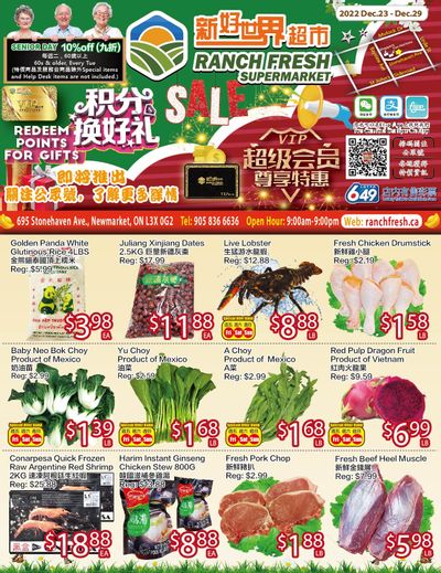 Ranch Fresh Supermarket Flyer December 23 to 29