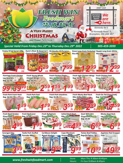 Fresh Win Foodmart Flyer December 23 to 29