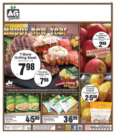 AG Foods Flyer December 23 to 29