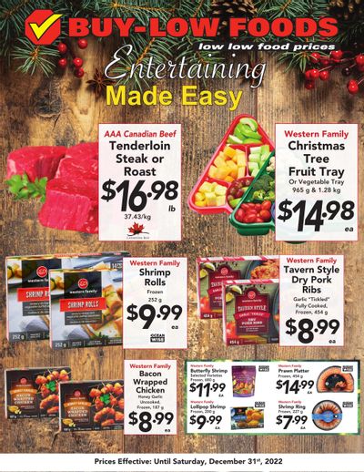 Buy-Low Foods Flyer December 25 to 31