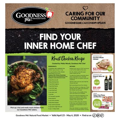 Goodness Me Flyer April 23 to May 6