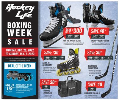 Pro Hockey Life Boxing Week Flyer December 26 to January 1