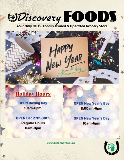 Discovery Foods Flyer December 26 to 31