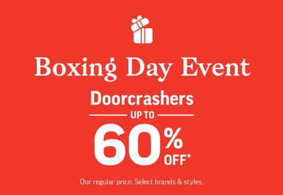 Sport Chek Canada Boxing Day Event Sale: Save up to 60% off Doorcrashers