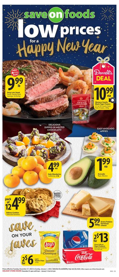 Save On Foods (AB) Flyer December 27 to January 1