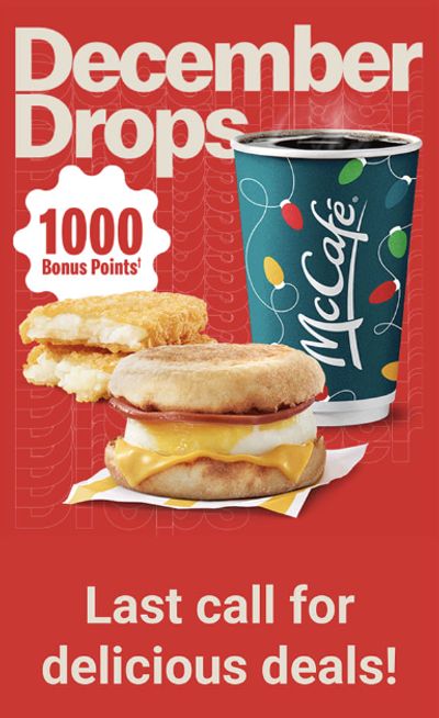 McDonald’s Canada December Drops: New In-App Offers Available