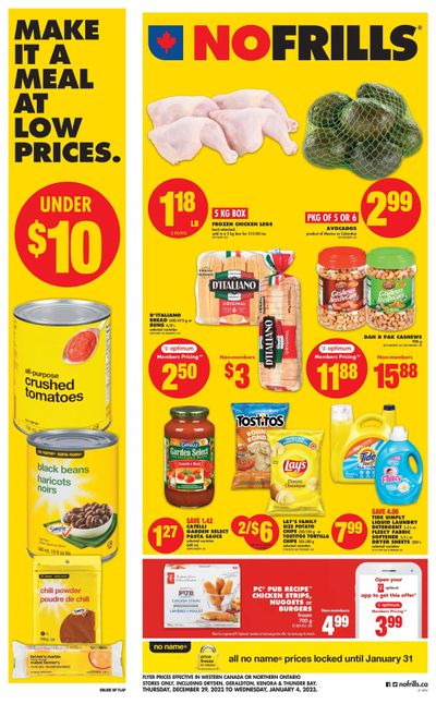 No Frills (West) Flyer December 29 to January 4