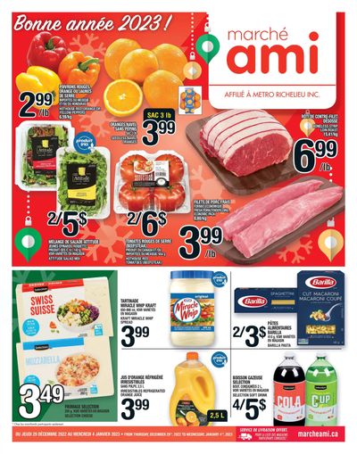 Marche Ami Flyer December 29 to January 4