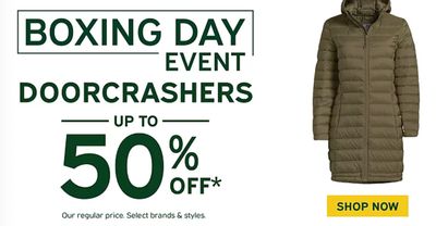 Atmosphere Canada Boxing Days Doorcrashers Sale: Save up to 50% off Many Items + Extra 20% off