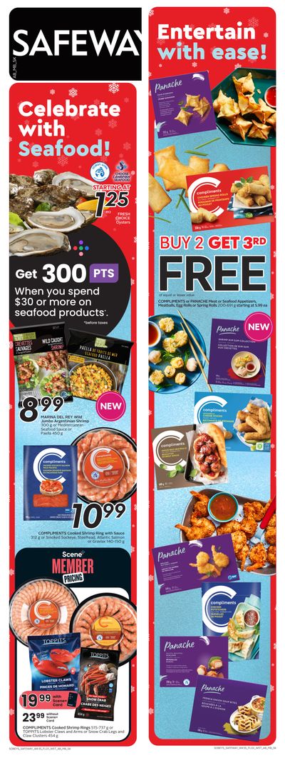 Sobeys/Safeway (AB, SK & MB) Flyer December 29 to January 4