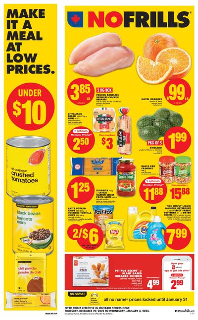 No Frills (ON) Flyer December 29 to January 4