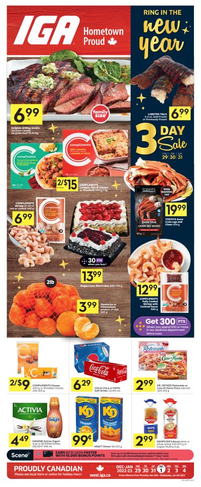 IGA (AB & BC) Flyer December 29 to January 4