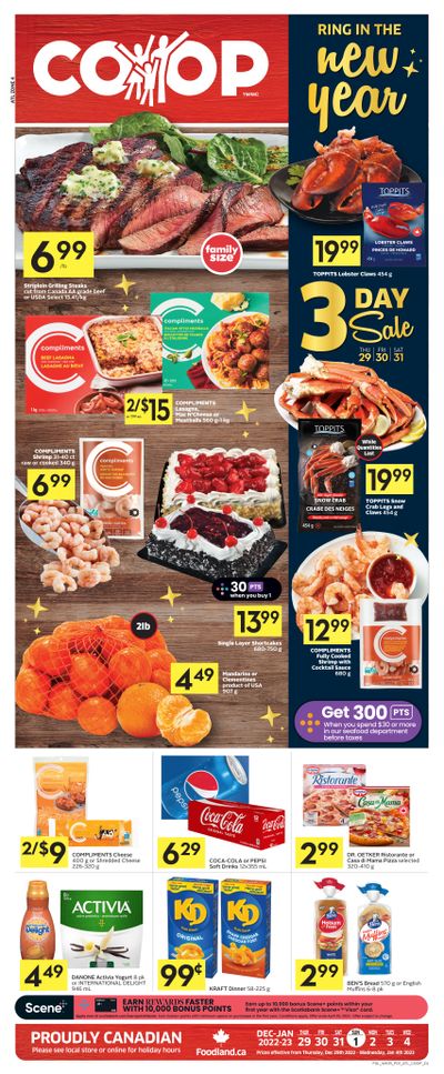 Foodland Co-op Flyer December 29 to January 4
