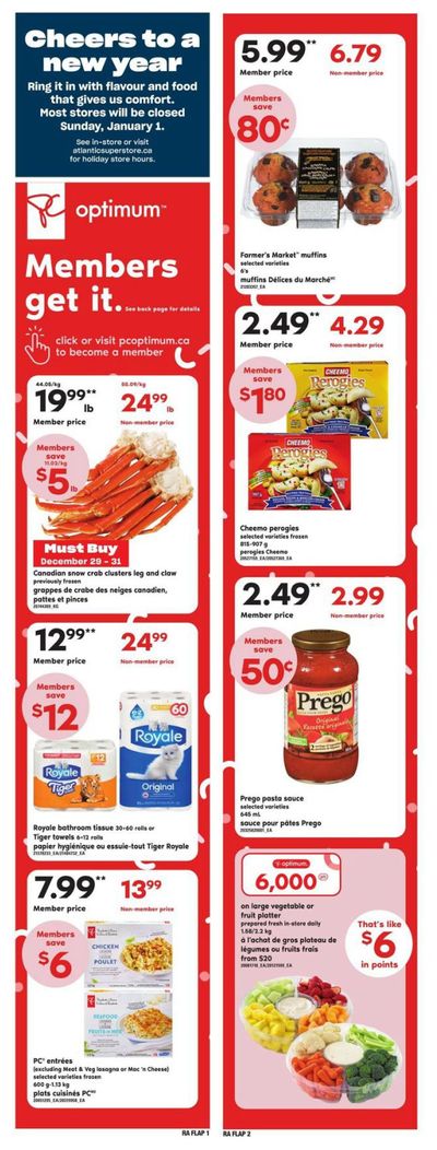Atlantic Superstore Flyer December 29 to January 4