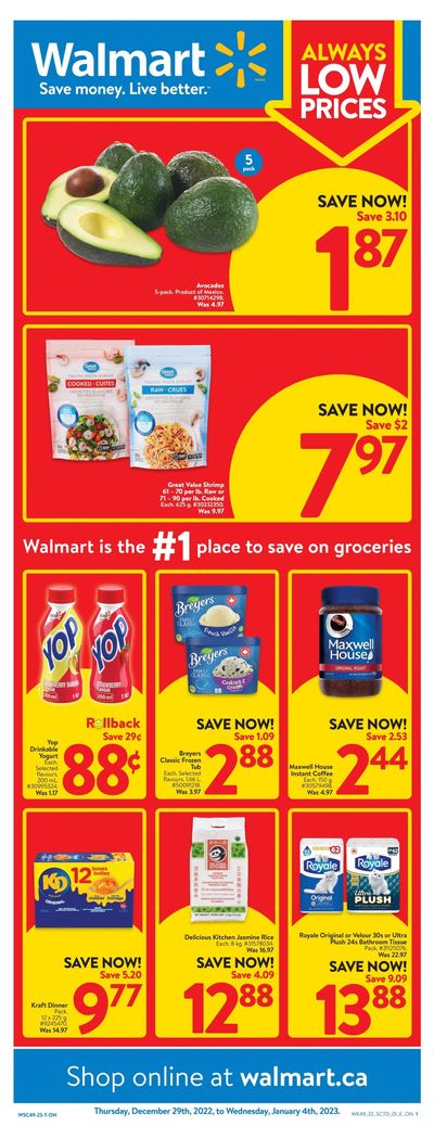 Walmart (ON) Flyer December 29 to January 4