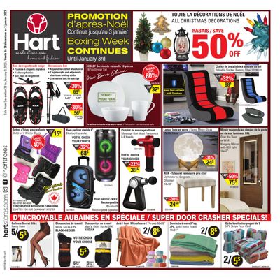 Hart Stores Flyer December 28 to January 3